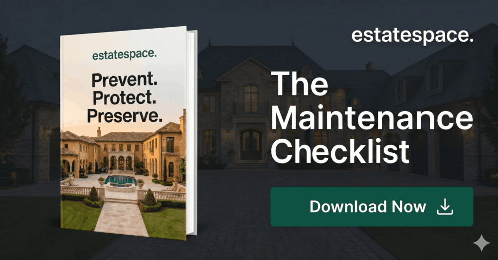 maintenance checklist