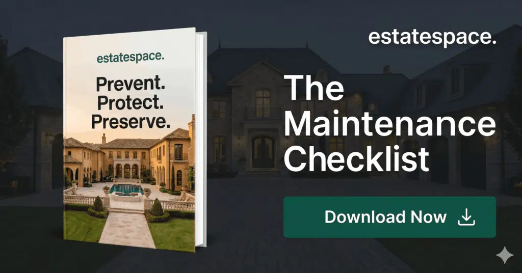 maintenance checklist