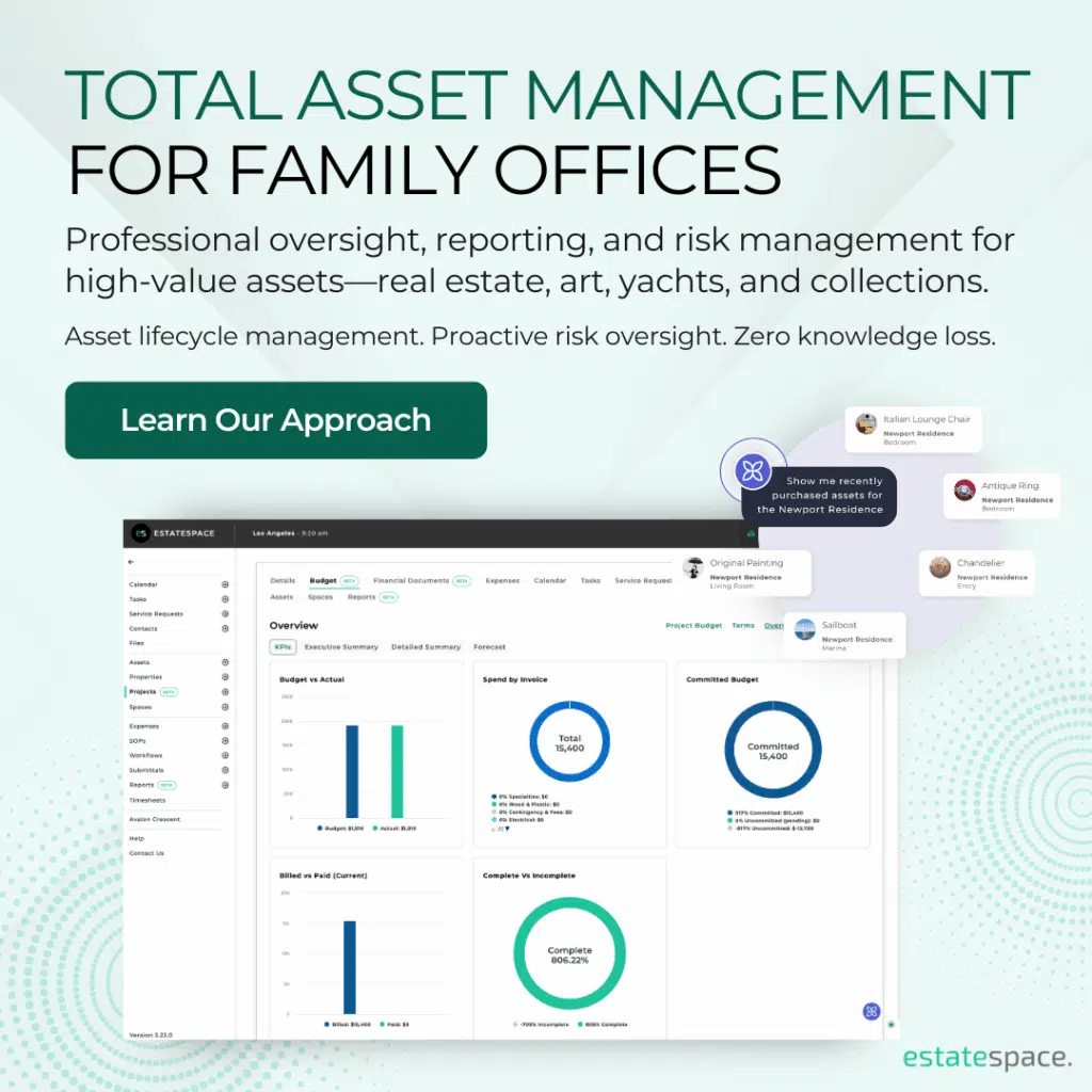 family office productivity