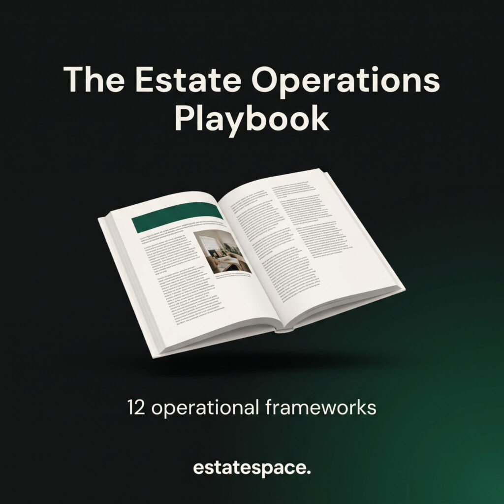The Estate Operations Playbook