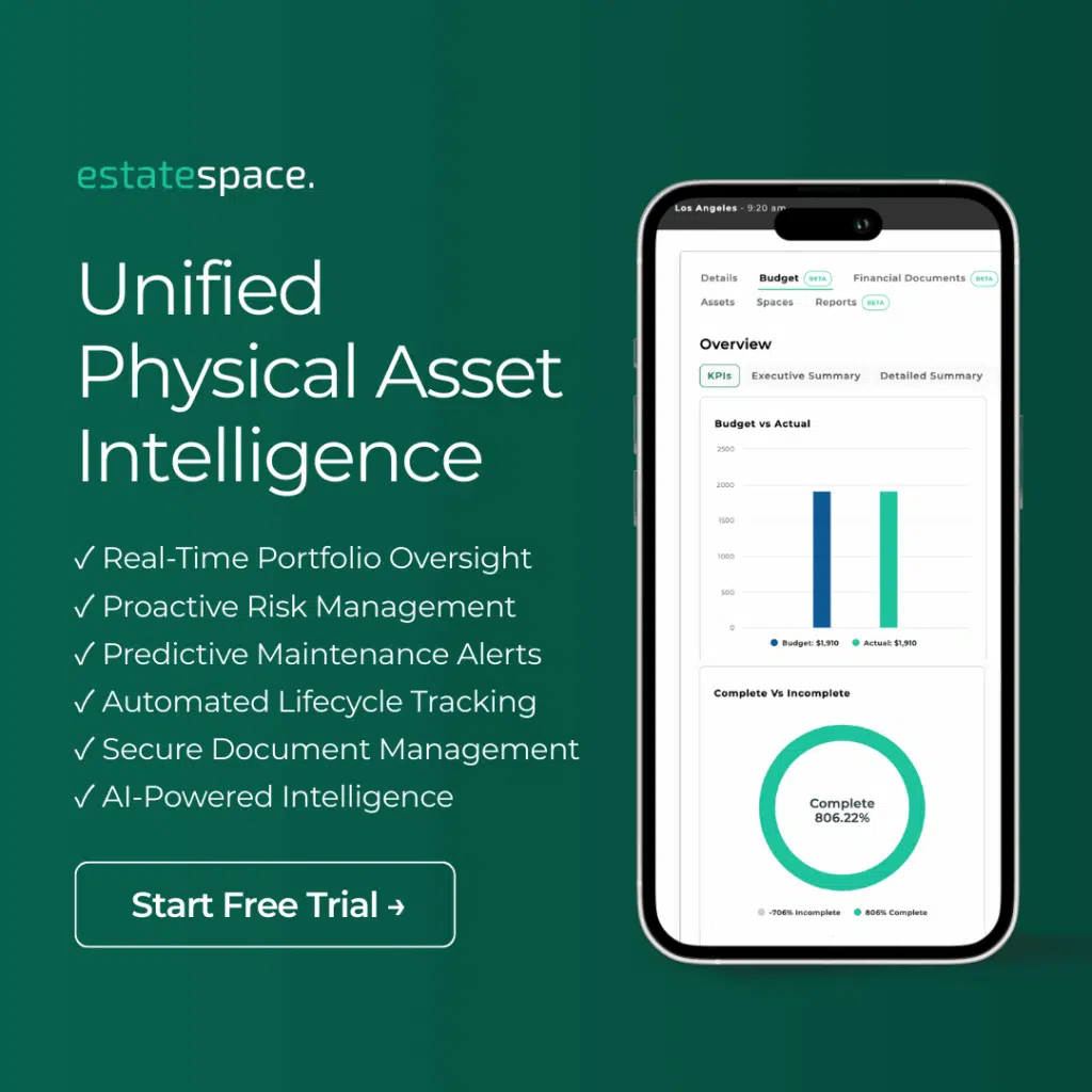 AI estate management