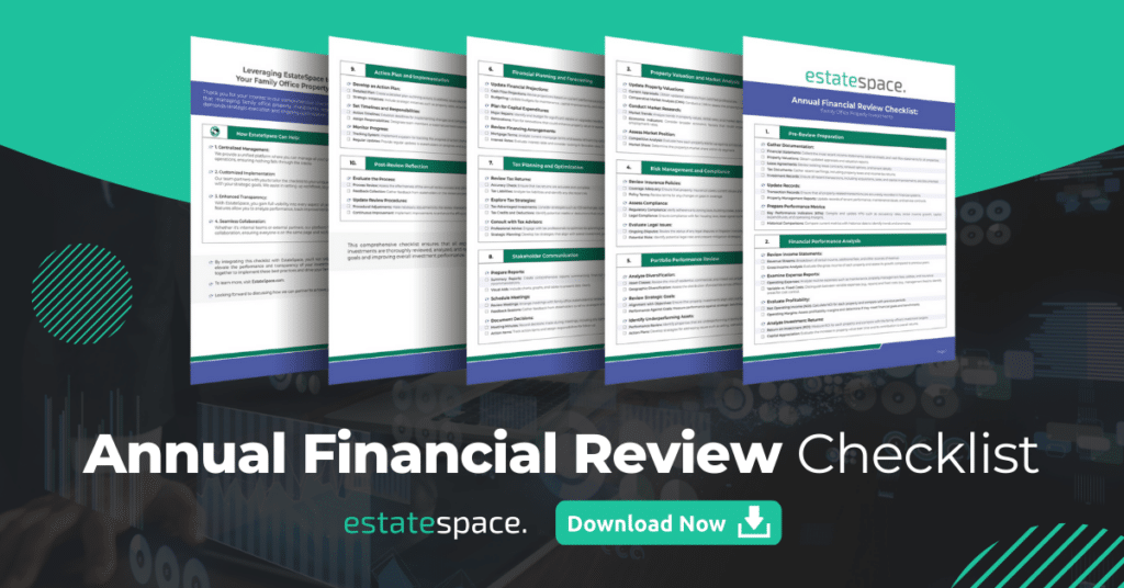 Annual Financial Review for Property Investments