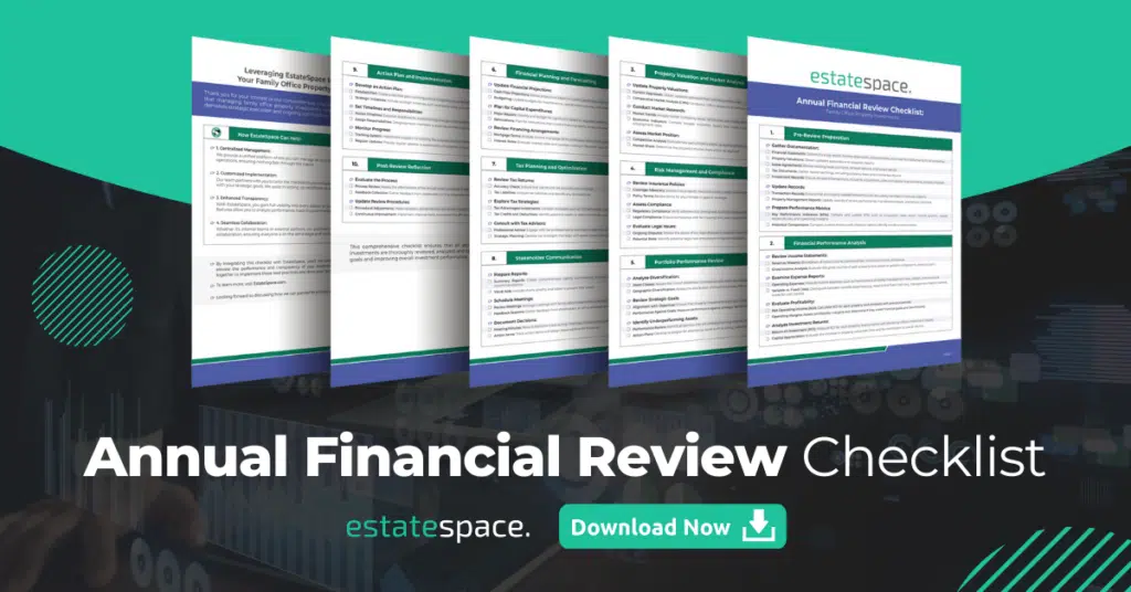 Annual Financial Review for Property Investments