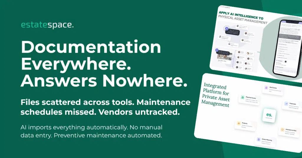 Family Office Asset Management Systems | EstateSpace family office asset management