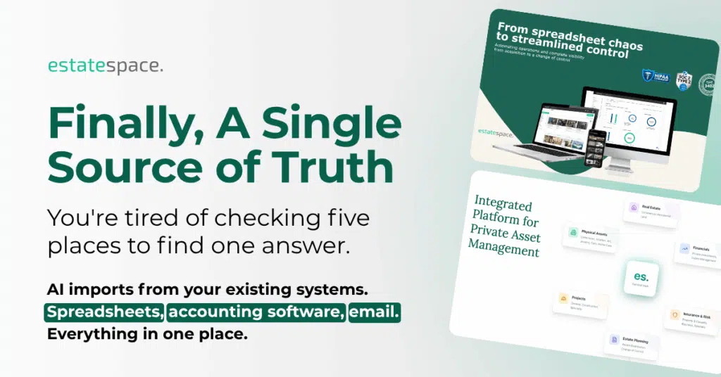 physical asset valuation for family offices